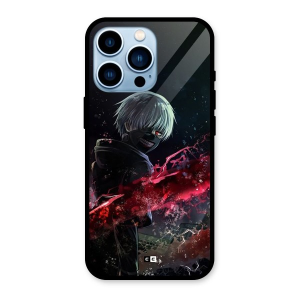 Amazing Ken Kaneki Glass Back Case for iPhone 13 Pro