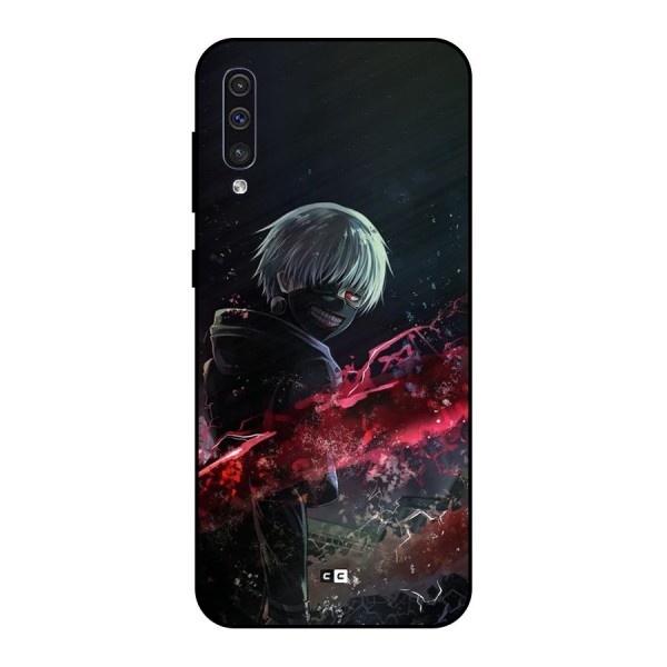 Amazing Ken Kaneki Metal Back Case for Galaxy A50