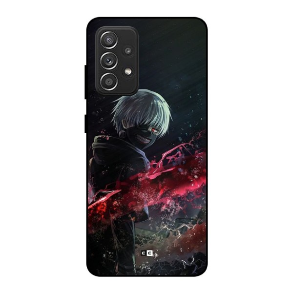 Amazing Ken Kaneki Metal Back Case for Galaxy A52