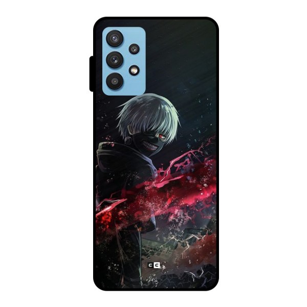 Amazing Ken Kaneki Metal Back Case for Galaxy M32 5G