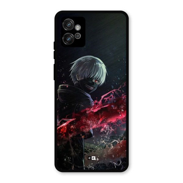 Amazing Ken Kaneki Metal Back Case for Moto G32