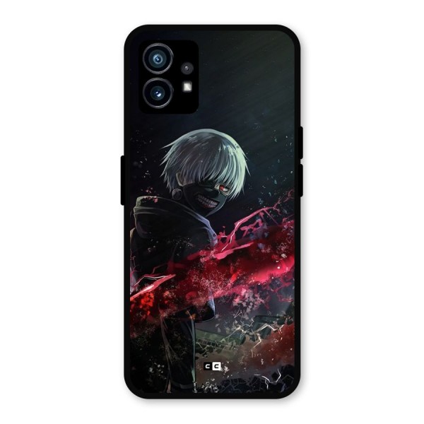 Amazing Ken Kaneki Metal Back Case for Nothing Phone 1