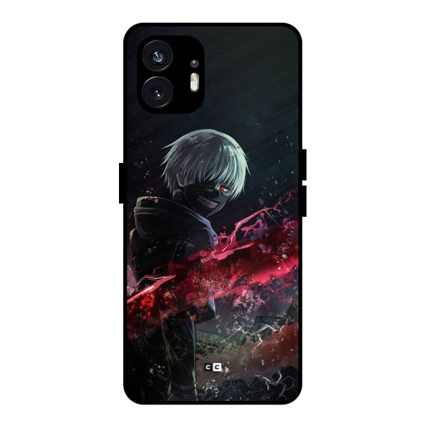 Amazing Ken Kaneki Metal Back Case for Nothing Phone 2