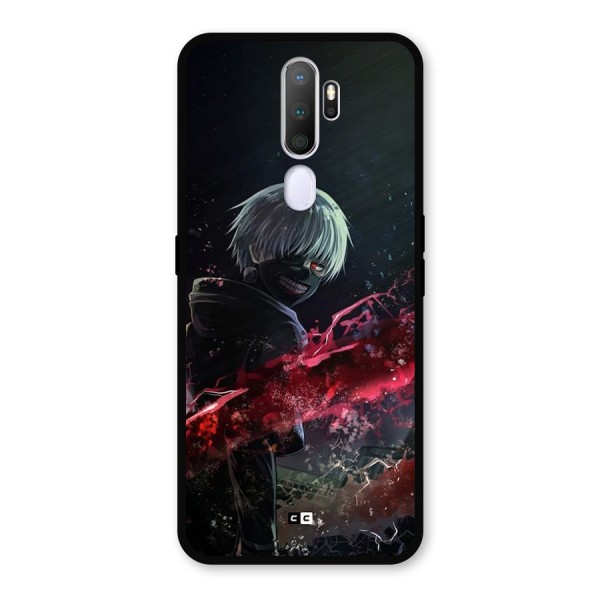 Amazing Ken Kaneki Metal Back Case for Oppo A9 (2020)