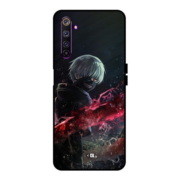 Amazing Ken Kaneki Metal Back Case for Realme 6 Pro