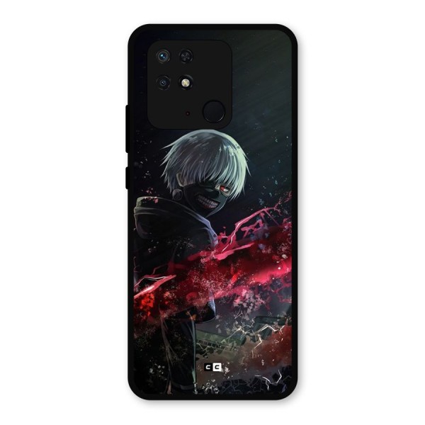 Amazing Ken Kaneki Metal Back Case for Redmi 10