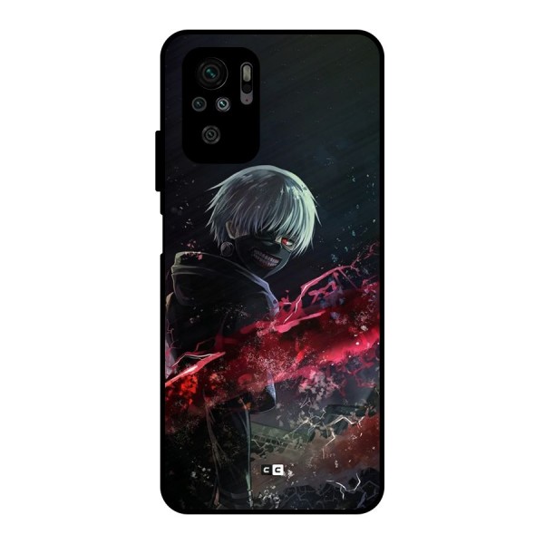 Amazing Ken Kaneki Metal Back Case for Redmi Note 10