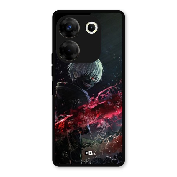 Amazing Ken Kaneki Metal Back Case for Tecno Camon 20