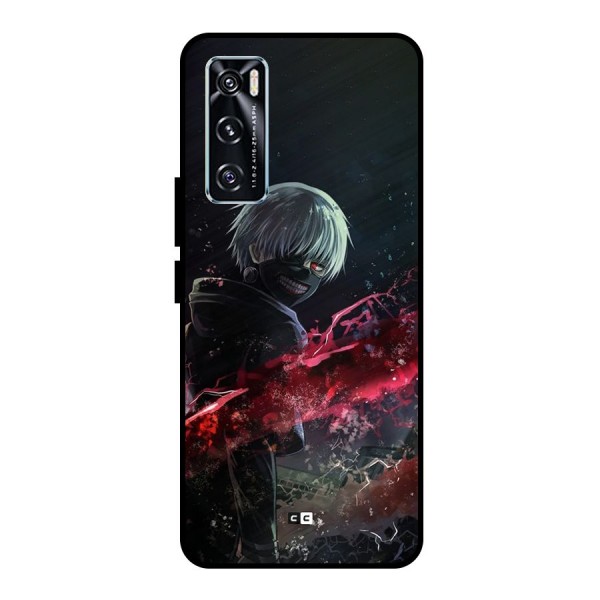 Amazing Ken Kaneki Metal Back Case for Vivo V20 SE