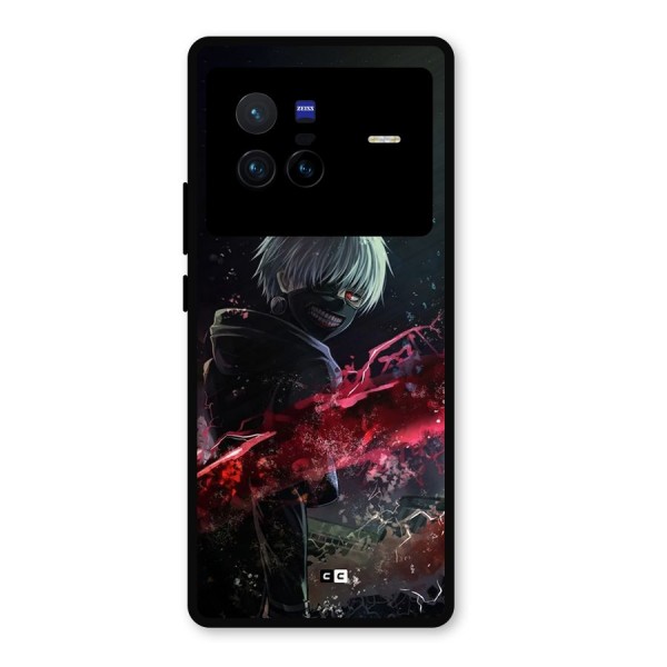 Amazing Ken Kaneki Metal Back Case for Vivo X80