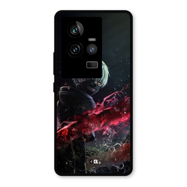 Amazing Ken Kaneki Metal Back Case for iQOO 11 5G