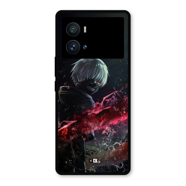 Amazing Ken Kaneki Metal Back Case for iQOO 9 Pro