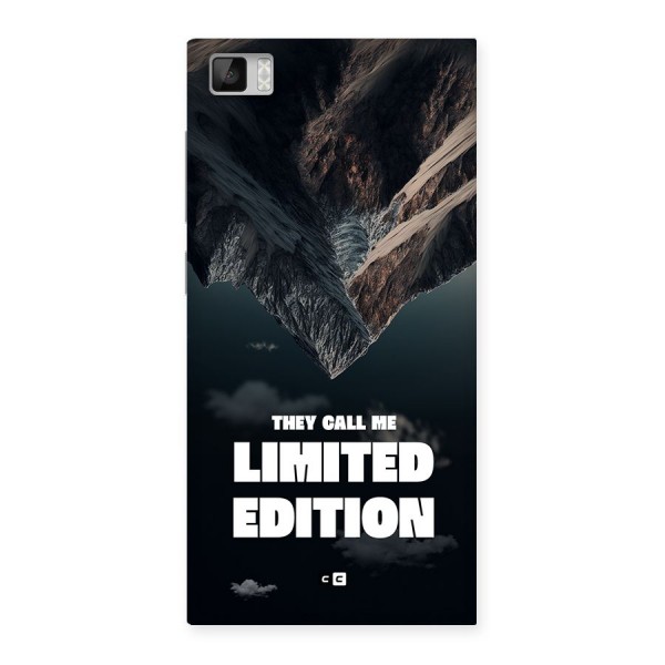 Amazing Limited Edition Back Case for Mi3