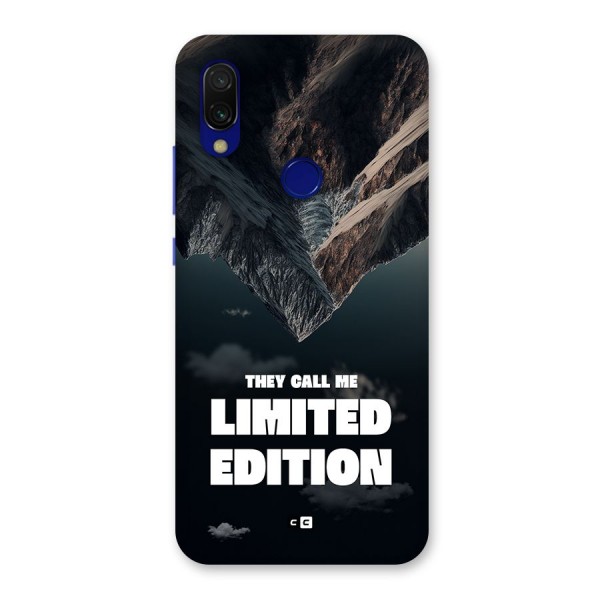 Amazing Limited Edition Back Case for Redmi 7