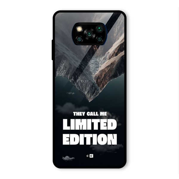 Amazing Limited Edition Glass Back Case for Poco X3 Pro