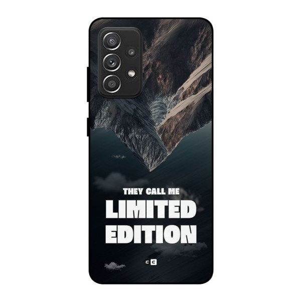 Amazing Limited Edition Metal Back Case for Galaxy A52