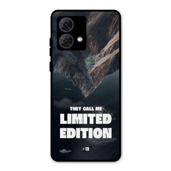 Amazing Limited Edition Metal Back Case for Moto G84