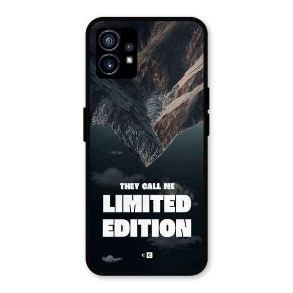 Amazing Limited Edition Metal Back Case for Nothing Phone 1