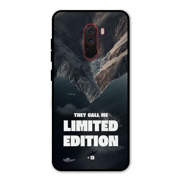 Amazing Limited Edition Metal Back Case for Poco F1