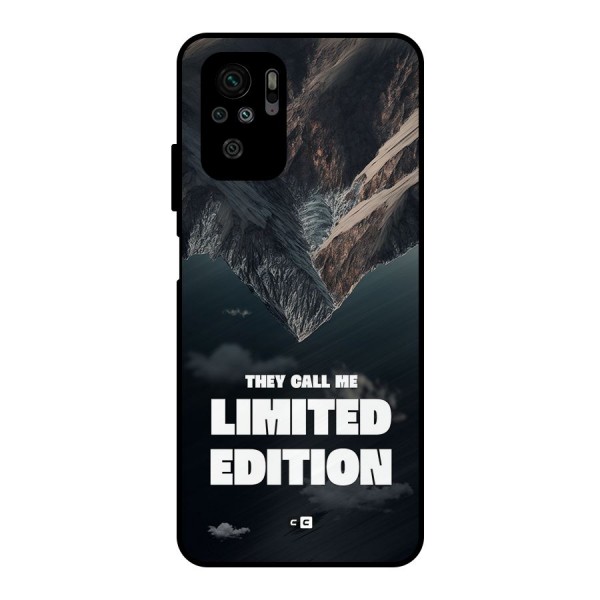 Amazing Limited Edition Metal Back Case for Redmi Note 10S