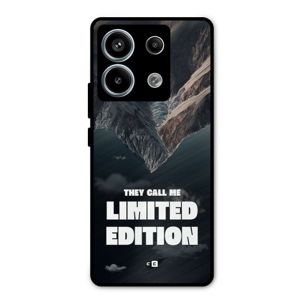Amazing Limited Edition Metal Back Case for Redmi Note 13 Pro 5G