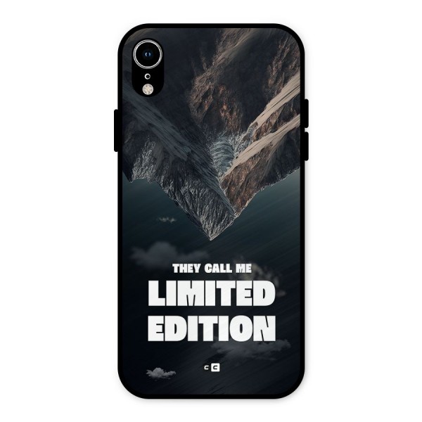 Amazing Limited Edition Metal Back Case for iPhone XR