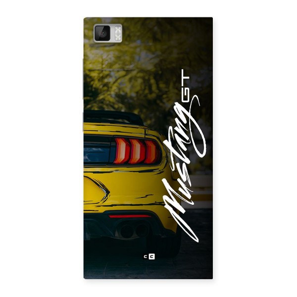 Amazing Mad Car Back Case for Mi3