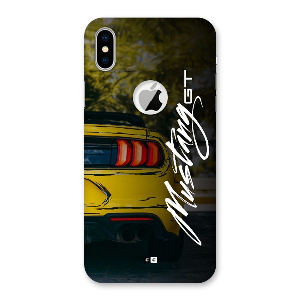 Amazing Mad Car Back Case for iPhone XS Logo Cut