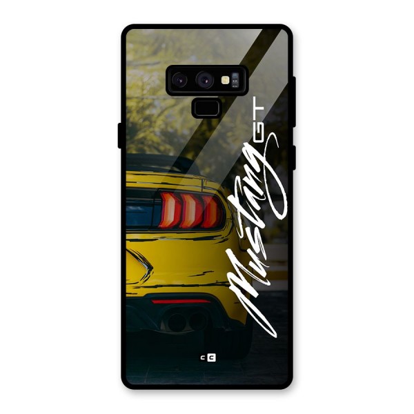 Amazing Mad Car Glass Back Case for Galaxy Note 9