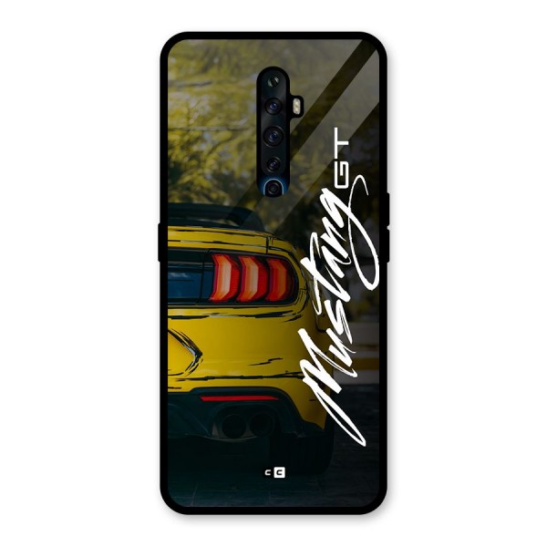 Amazing Mad Car Glass Back Case for Oppo Reno2 F