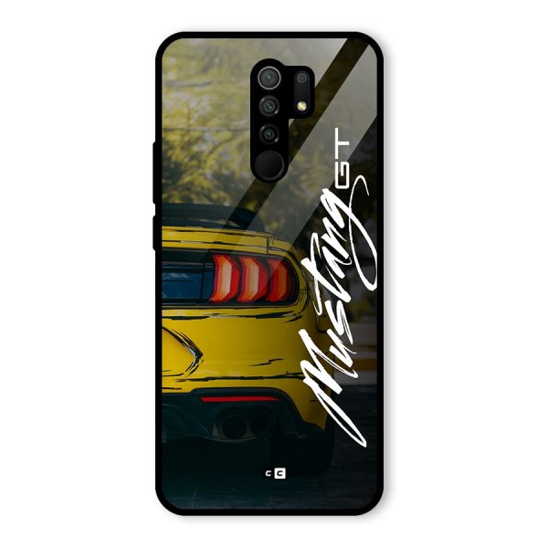 Amazing Mad Car Glass Back Case for Redmi 9 Prime