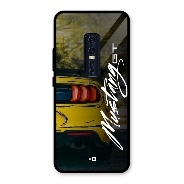 Amazing Mad Car Glass Back Case for Vivo V17 Pro