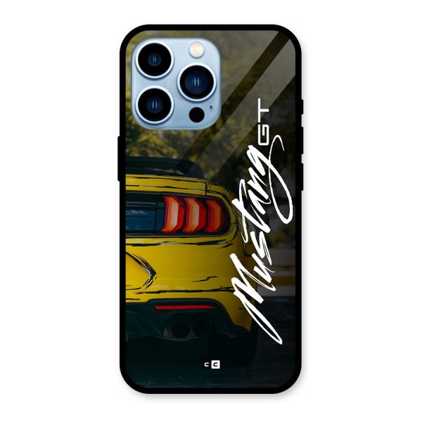 Amazing Mad Car Glass Back Case for iPhone 13 Pro