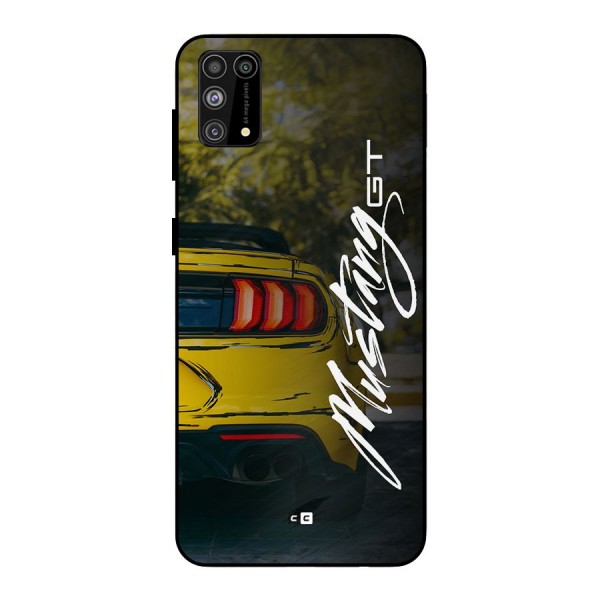 Amazing Mad Car Metal Back Case for Galaxy M31