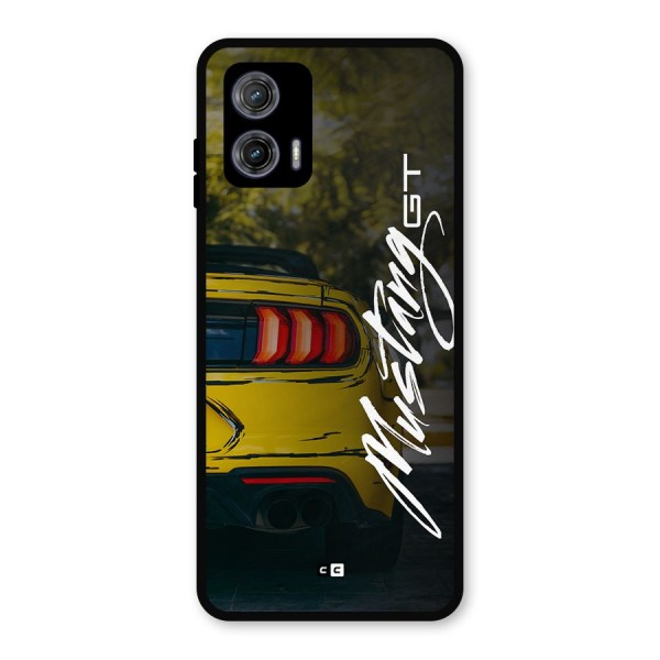 Amazing Mad Car Metal Back Case for Moto G73