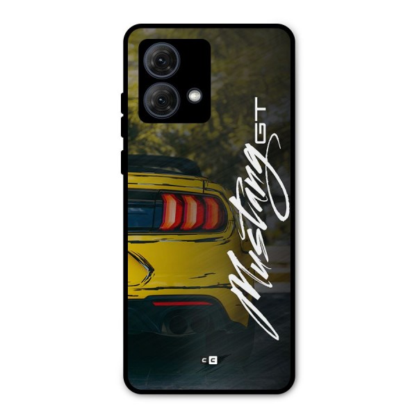 Amazing Mad Car Metal Back Case for Moto G84