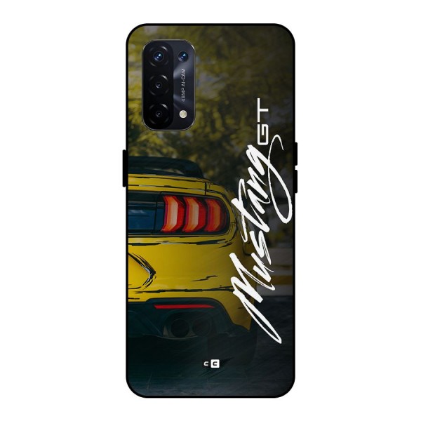 Amazing Mad Car Metal Back Case for Oppo A74 5G