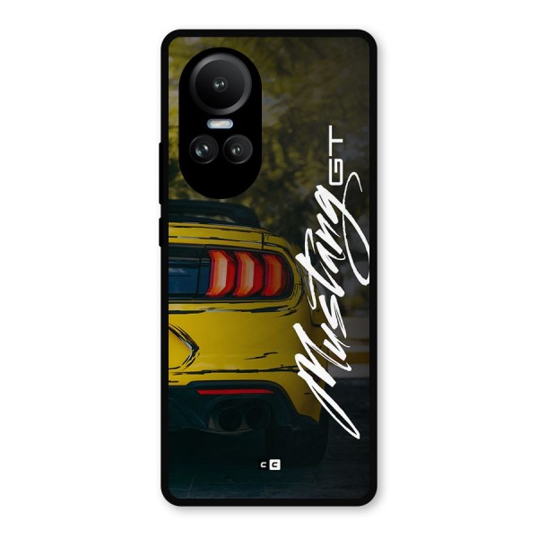 Amazing Mad Car Metal Back Case for Oppo Reno10