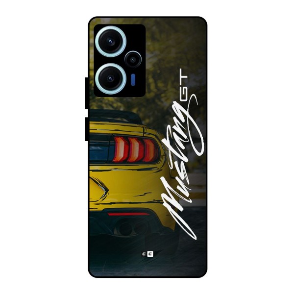 Amazing Mad Car Metal Back Case for Poco F5