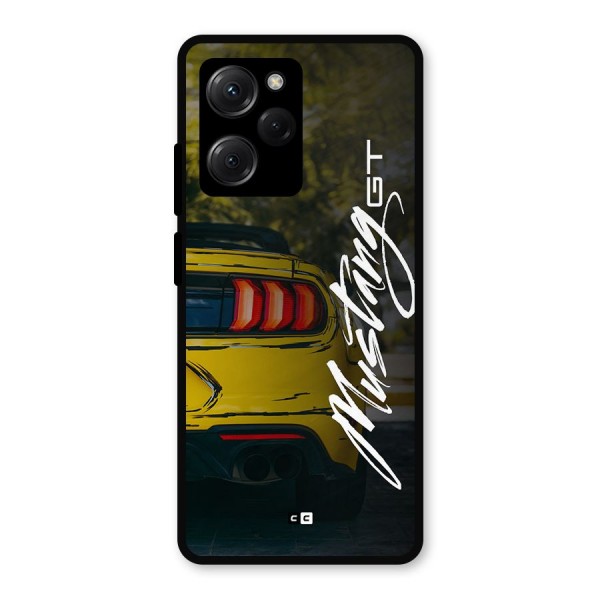 Amazing Mad Car Metal Back Case for Poco X5 Pro