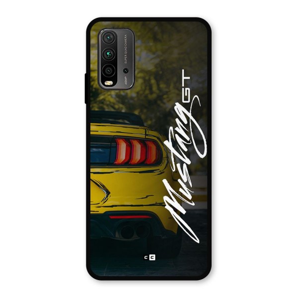 Amazing Mad Car Metal Back Case for Redmi 9 Power