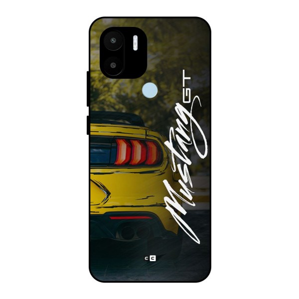 Amazing Mad Car Metal Back Case for Redmi A1 Plus