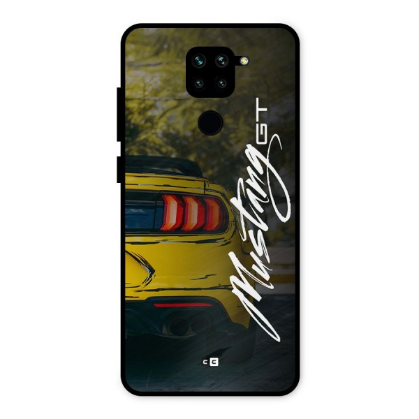 Amazing Mad Car Metal Back Case for Redmi Note 9