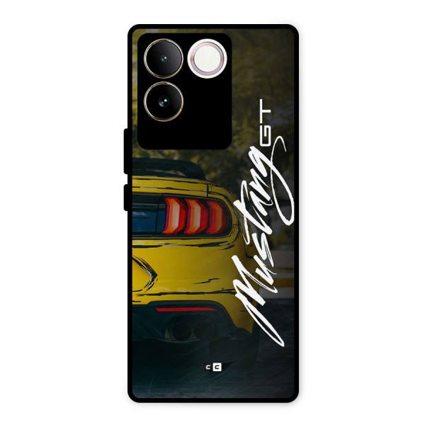 Amazing Mad Car Metal Back Case for Vivo T2 Pro