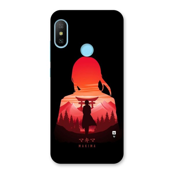 Amazing Makima Back Case for Redmi 6 Pro