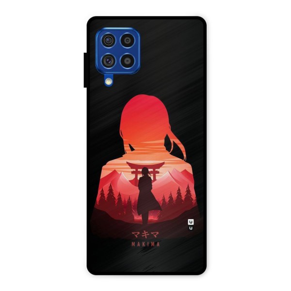 Amazing Makima Metal Back Case for Galaxy F62