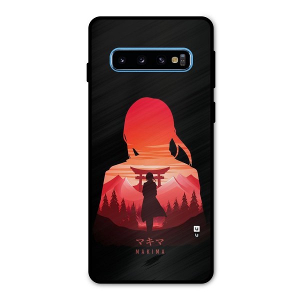 Amazing Makima Metal Back Case for Galaxy S10