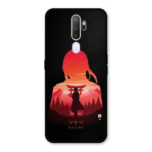 Amazing Makima Metal Back Case for Oppo A9 (2020)