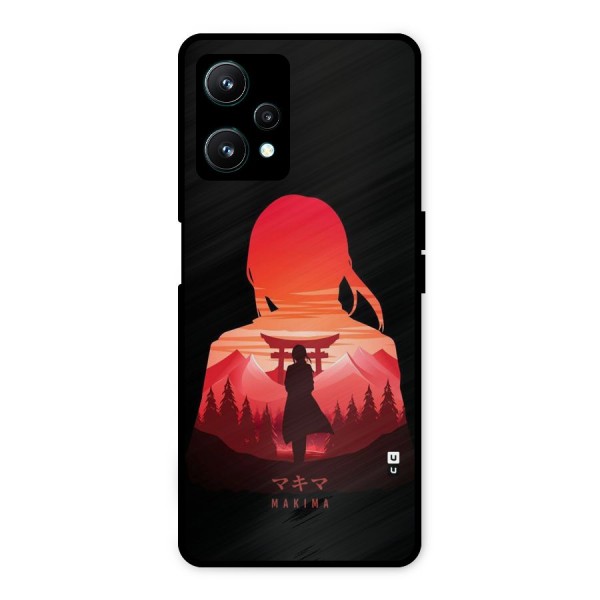 Amazing Makima Metal Back Case for Realme 9 Pro 5G