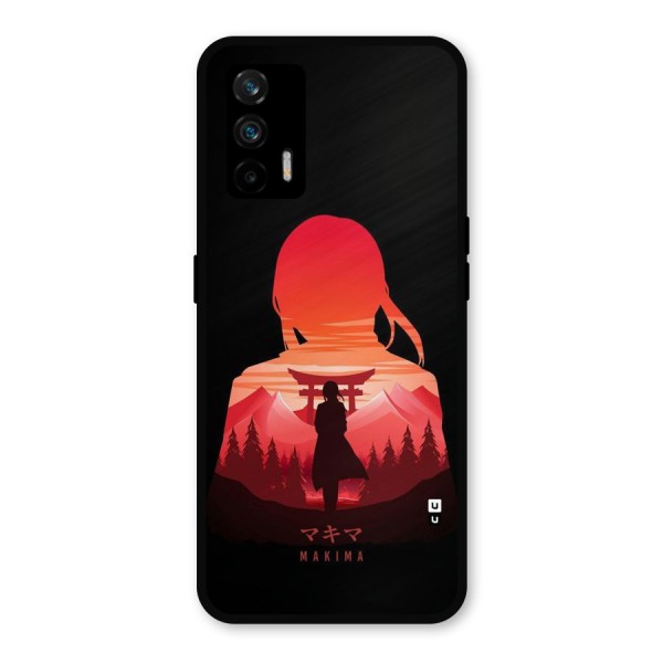 Amazing Makima Metal Back Case for Realme GT 5G